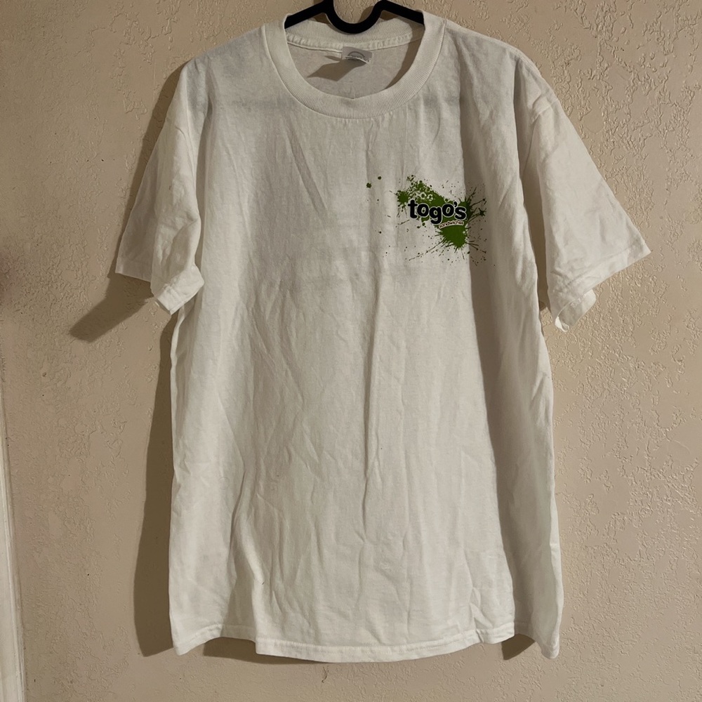 Togos Sandwiches snack shirt.